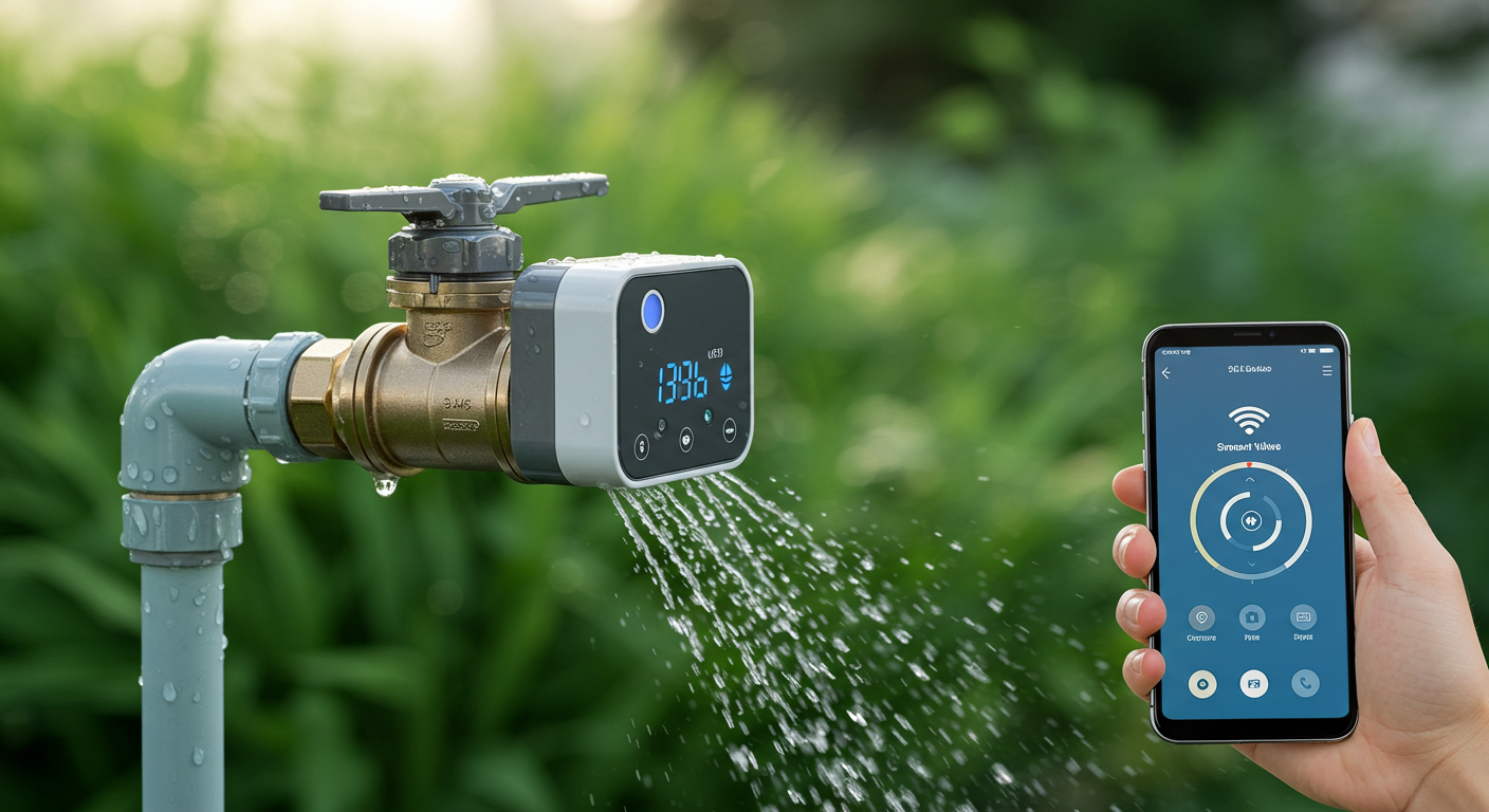 Water-Saving Smart Valve