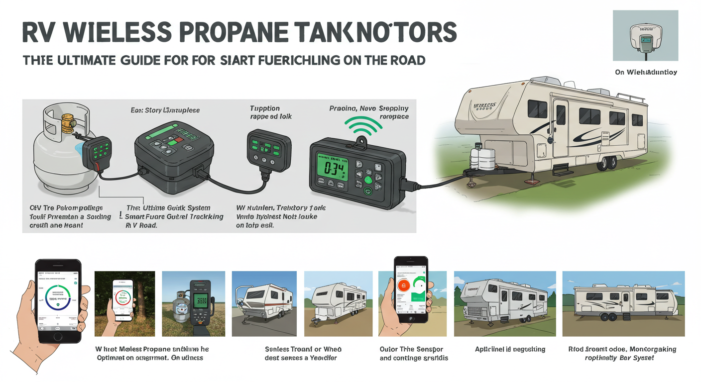 RV Wireless Propane Tank Monitors