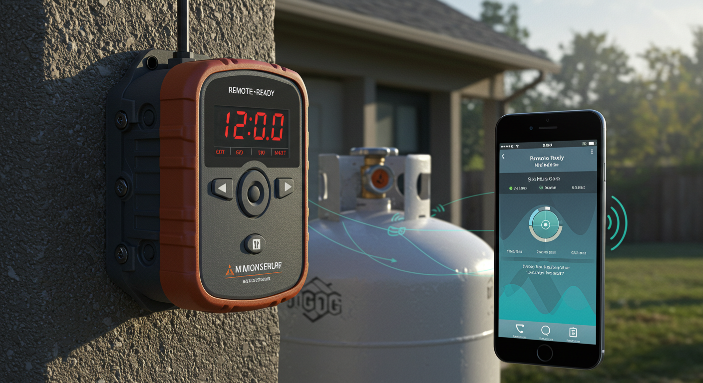 remote ready propane tank monitor