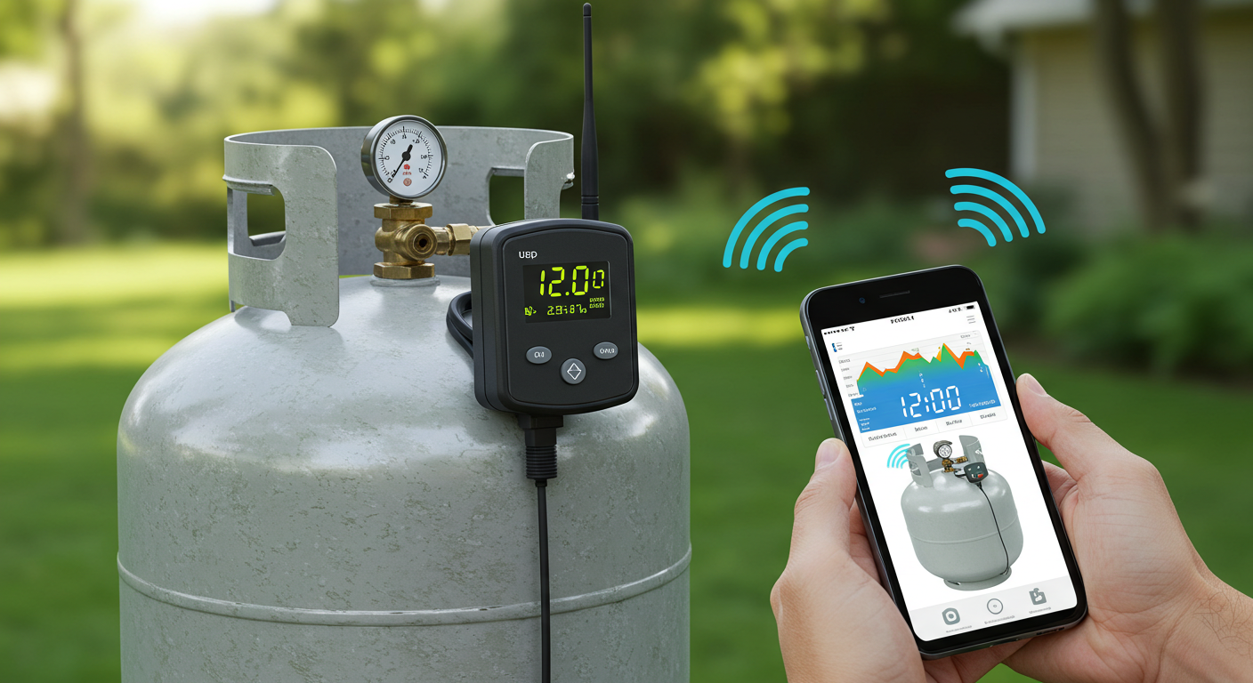 Wireless Propane Tank Level Monitor