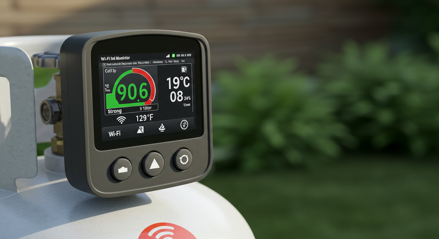 Wi-Fi Enabled Propane Tank Monitor