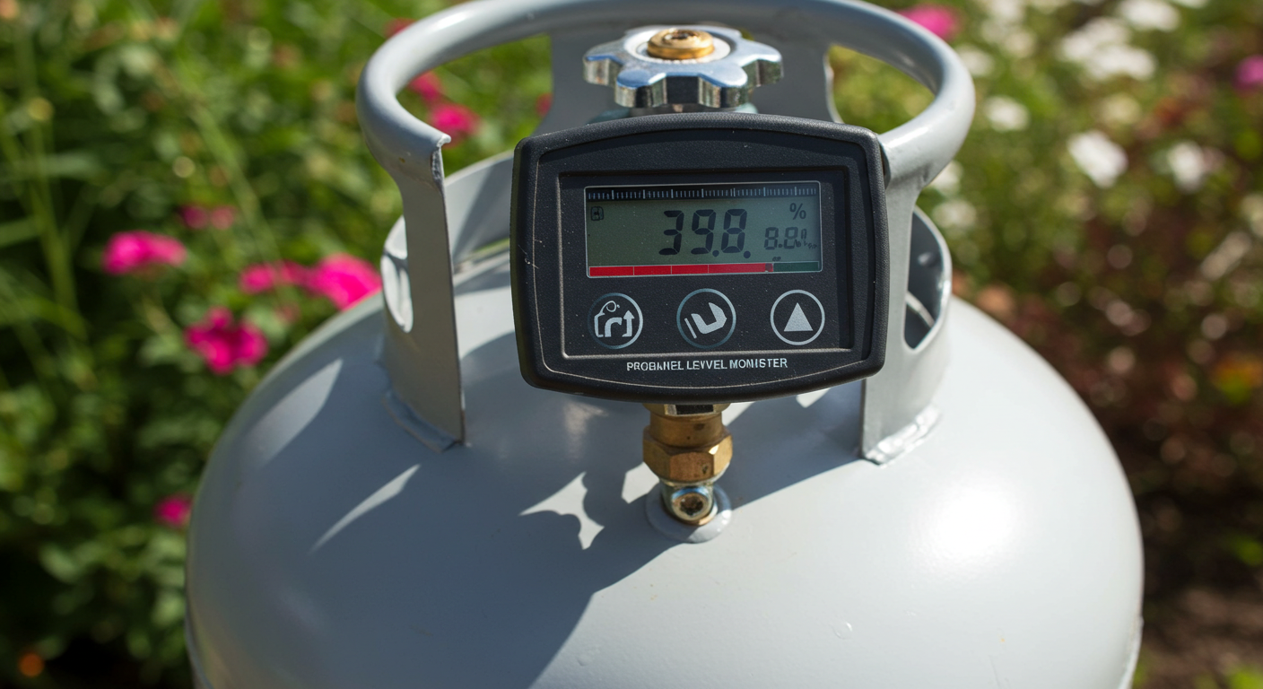 Propane Tank Fuel Level Monitor