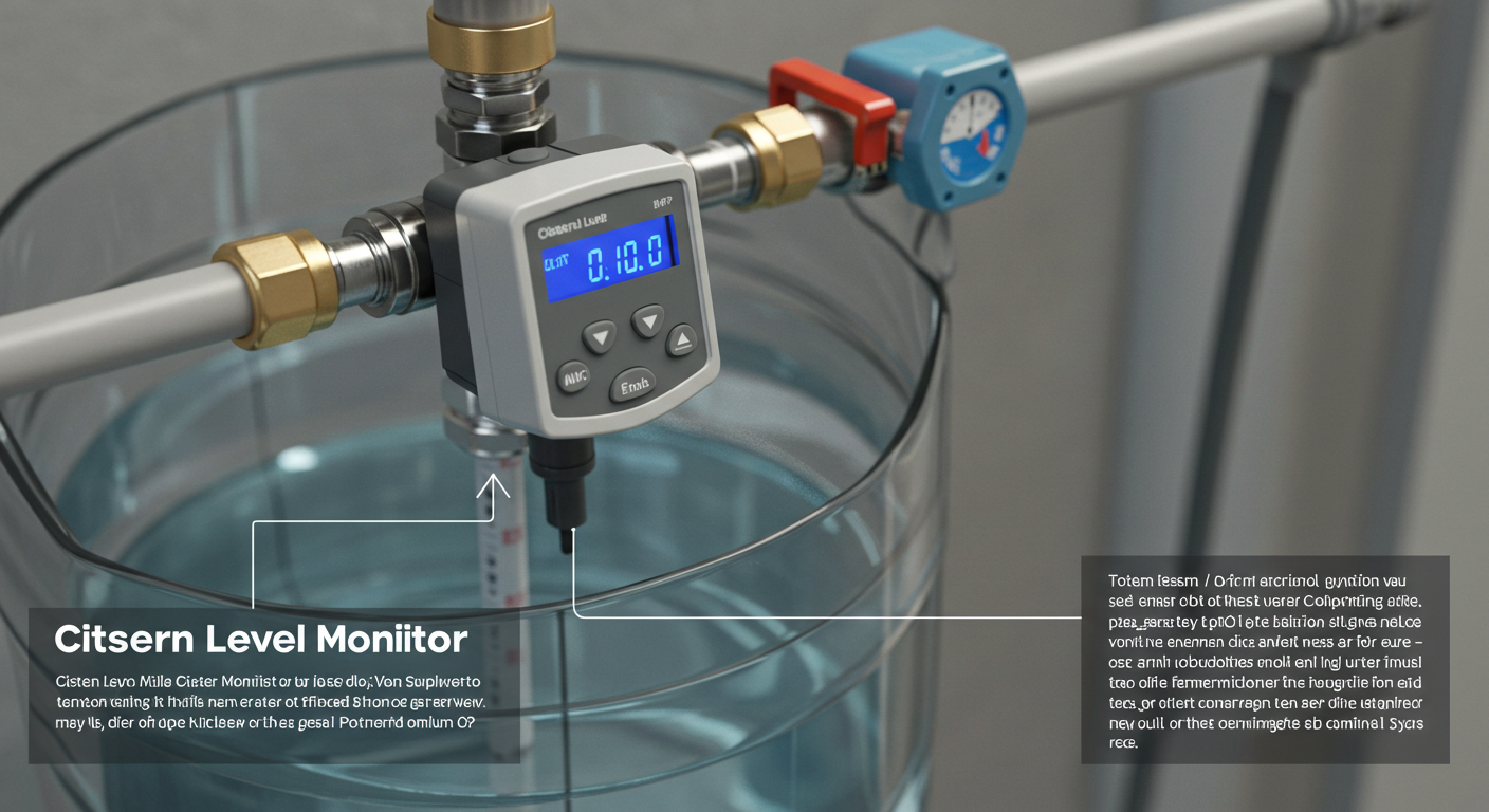 Cistern Level Monitor