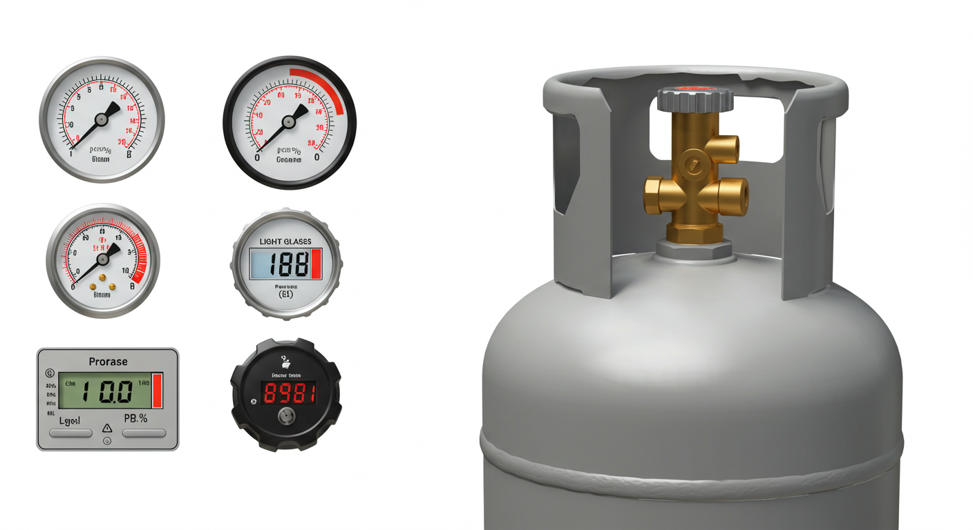 Propane Bottle Level Indicators