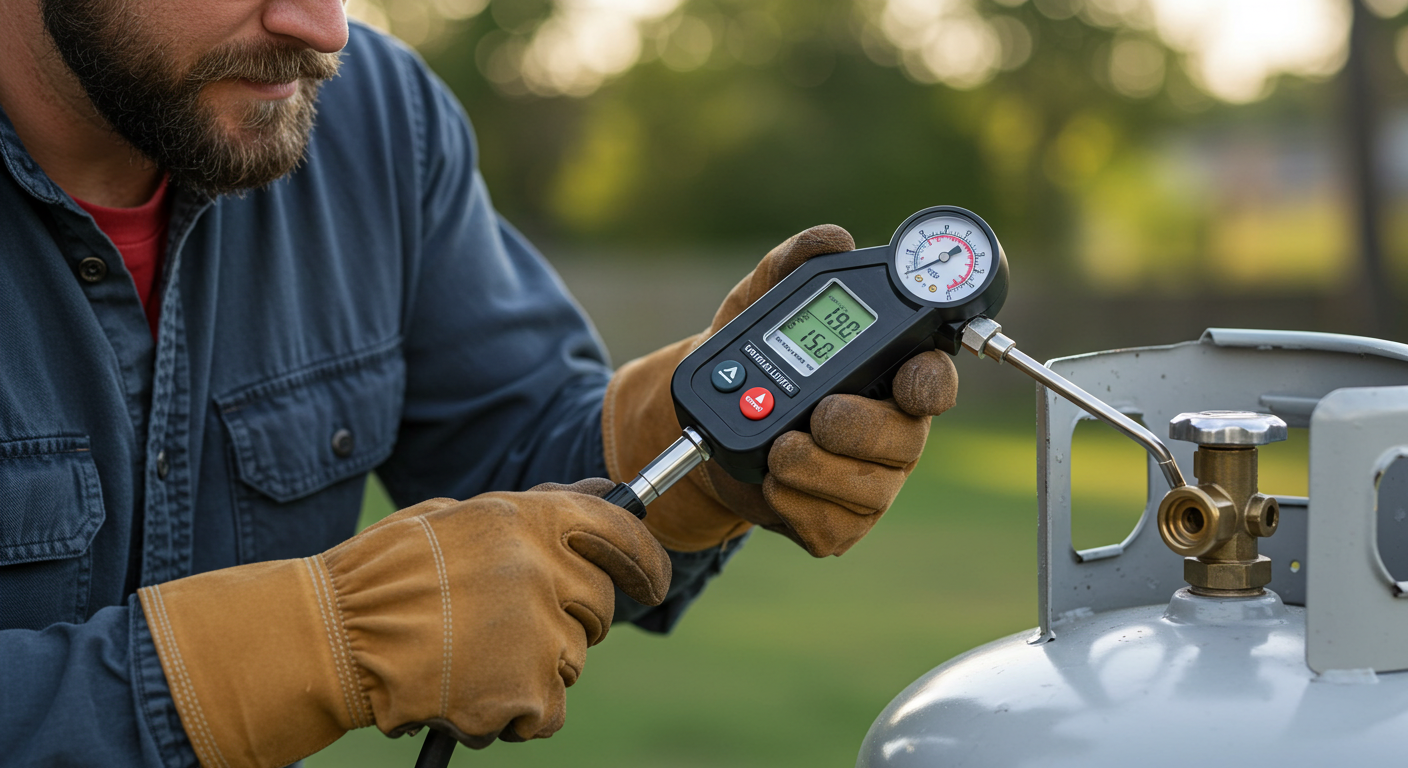 propane level checker