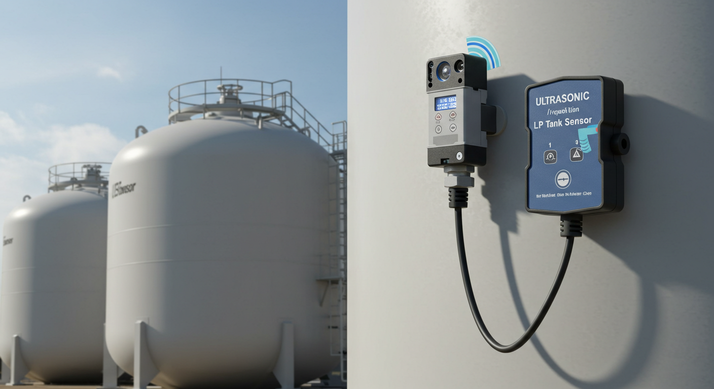 Ultrasonic LP Tank Sensors