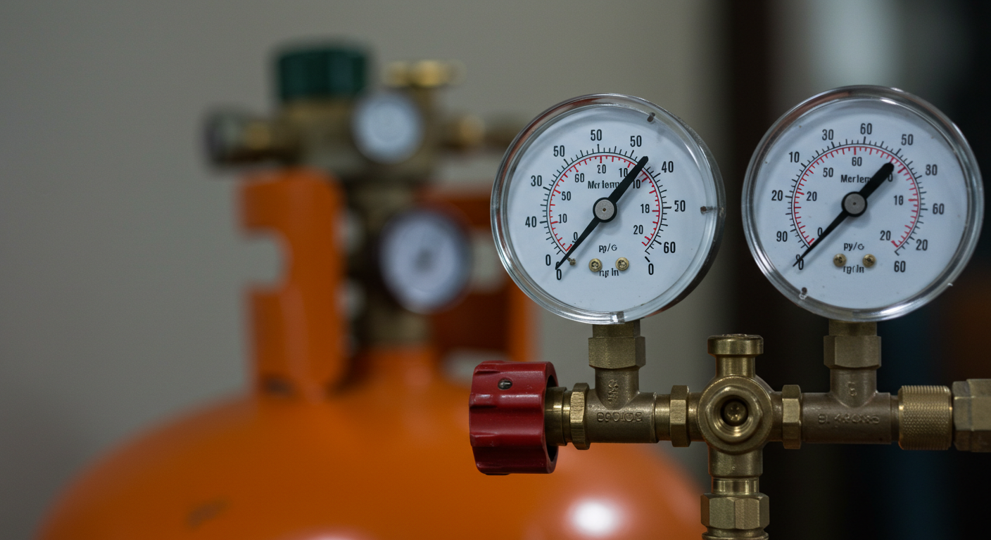 Propane Tank Meter Gauges