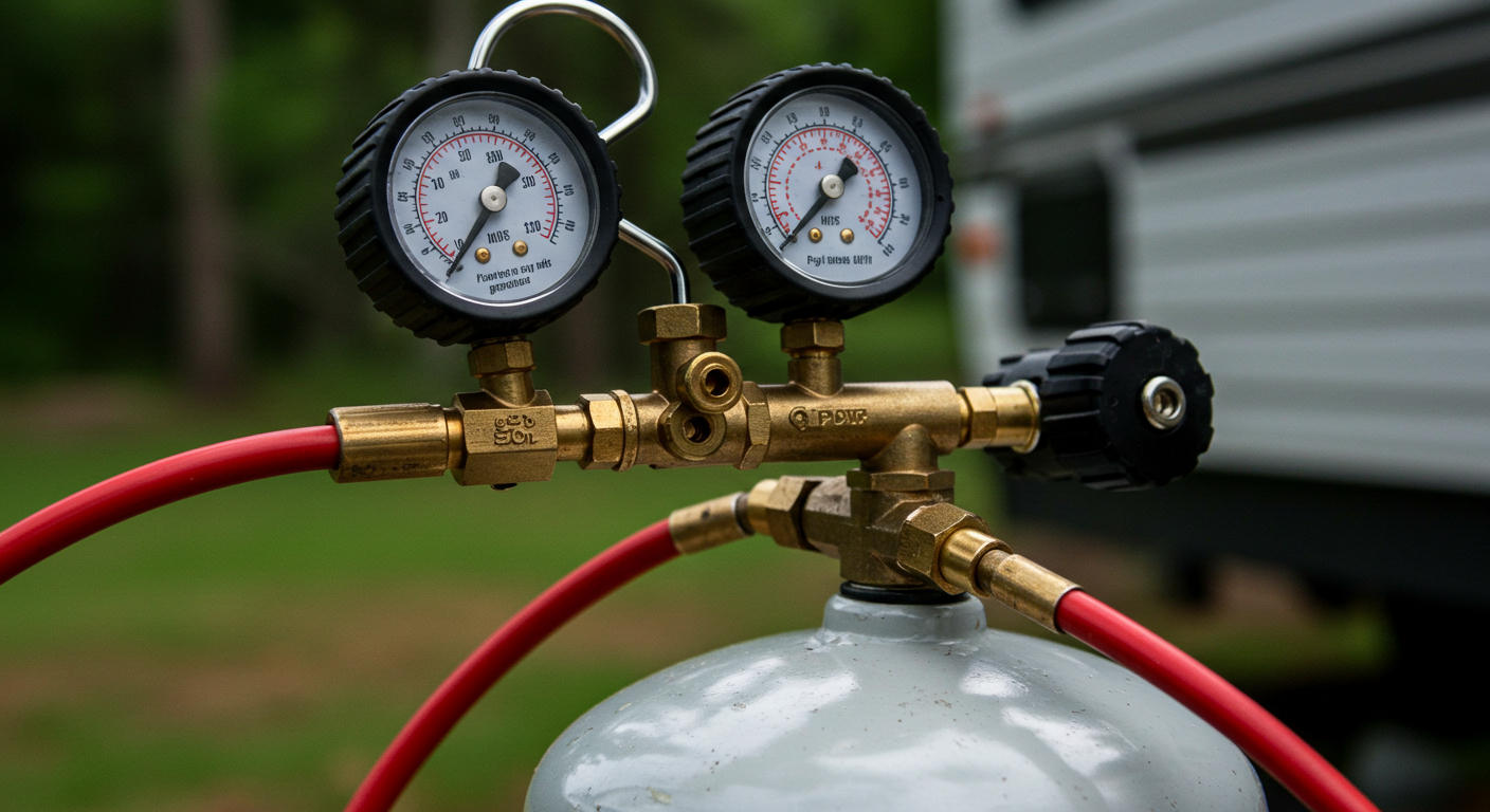 Camper Propane Gauges