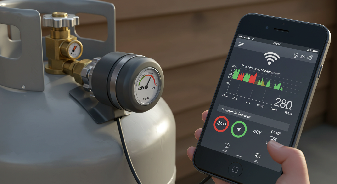 Propane Tank Level Monitoring