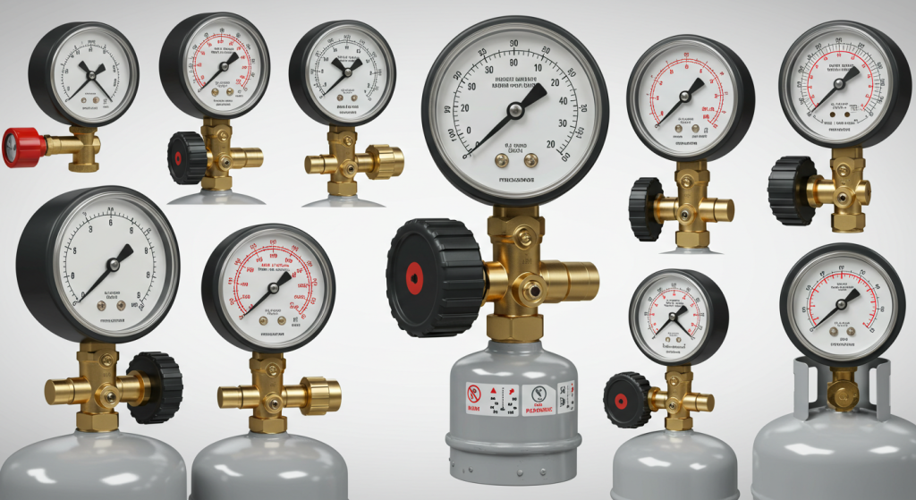 Propane Gas Gauge Meters