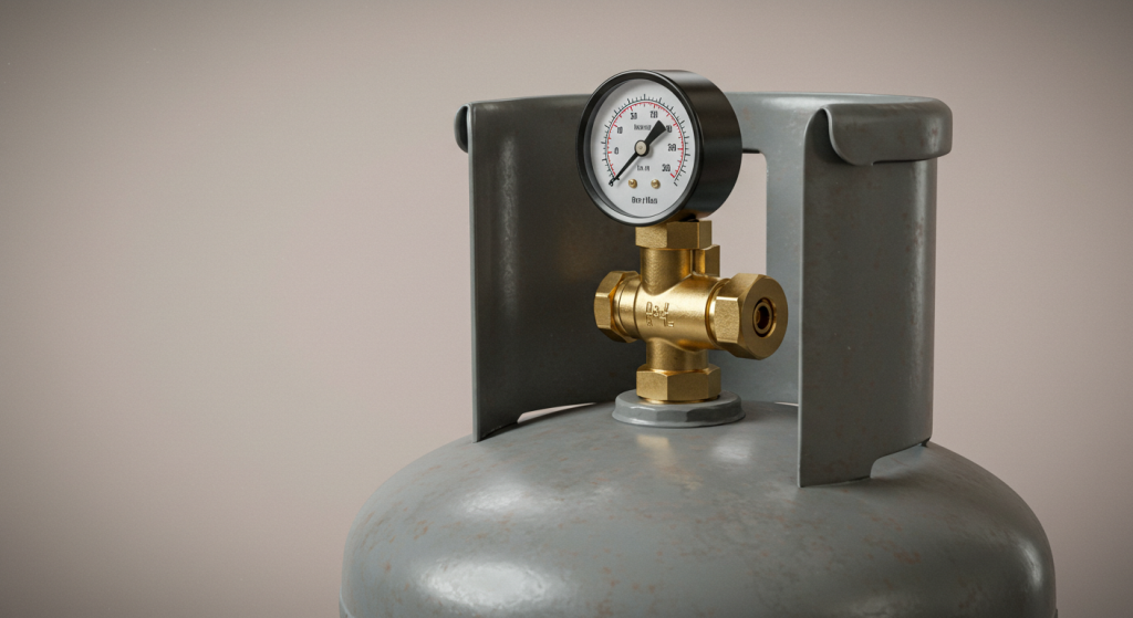 Propane Cylinder with Gauge