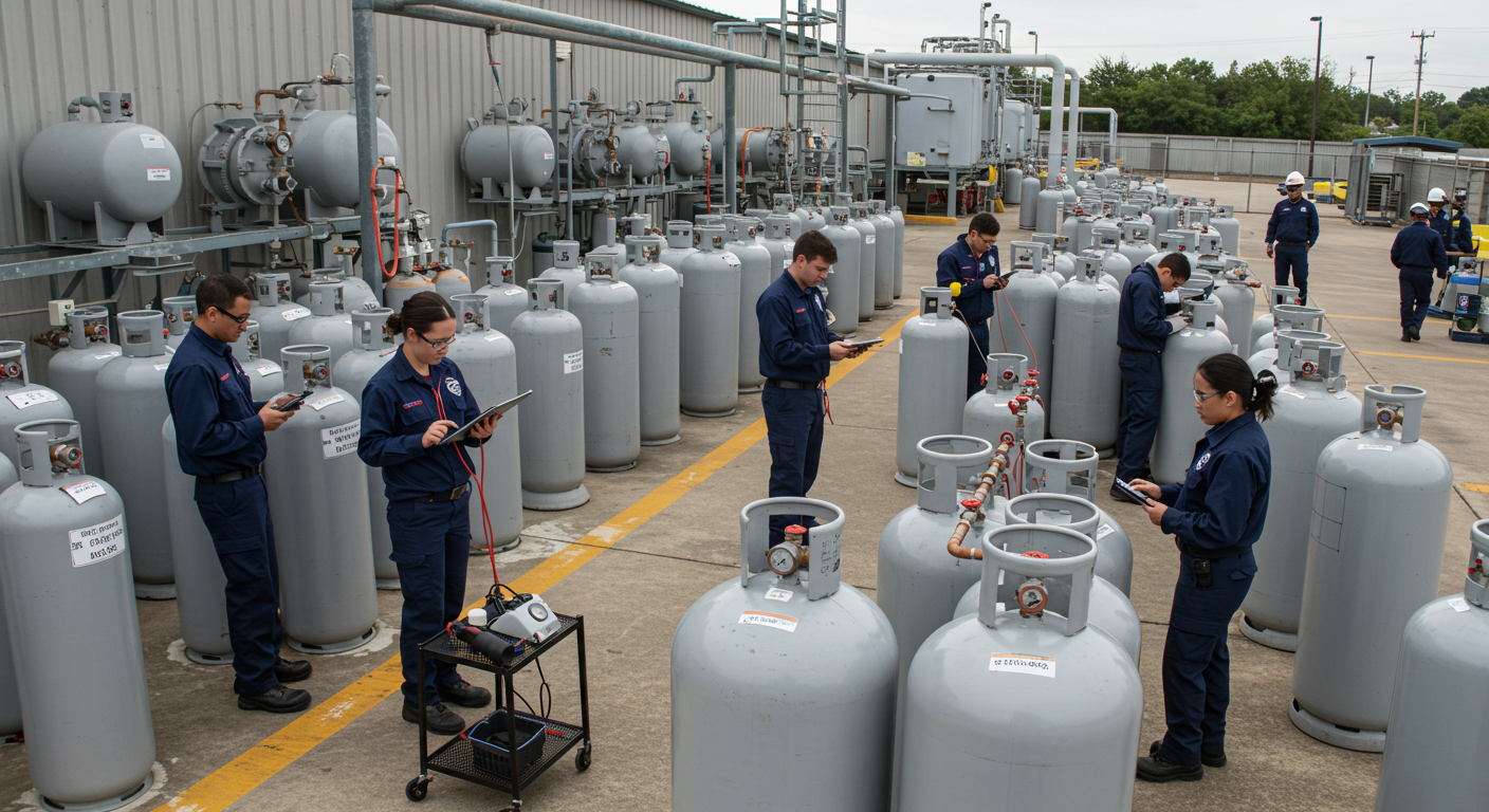 Check Propane Tank Levels