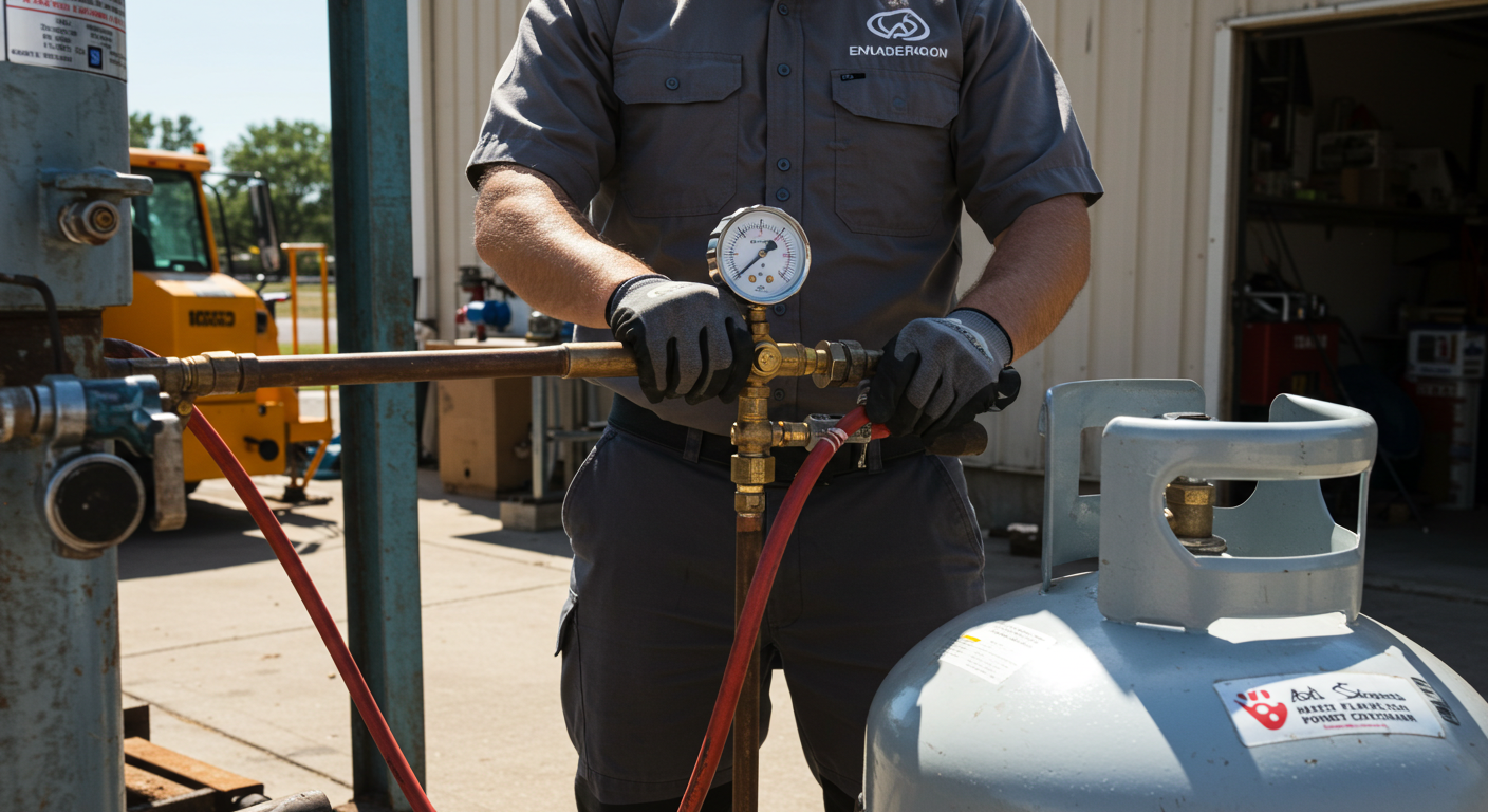 Propane Tank Gas Level Checks