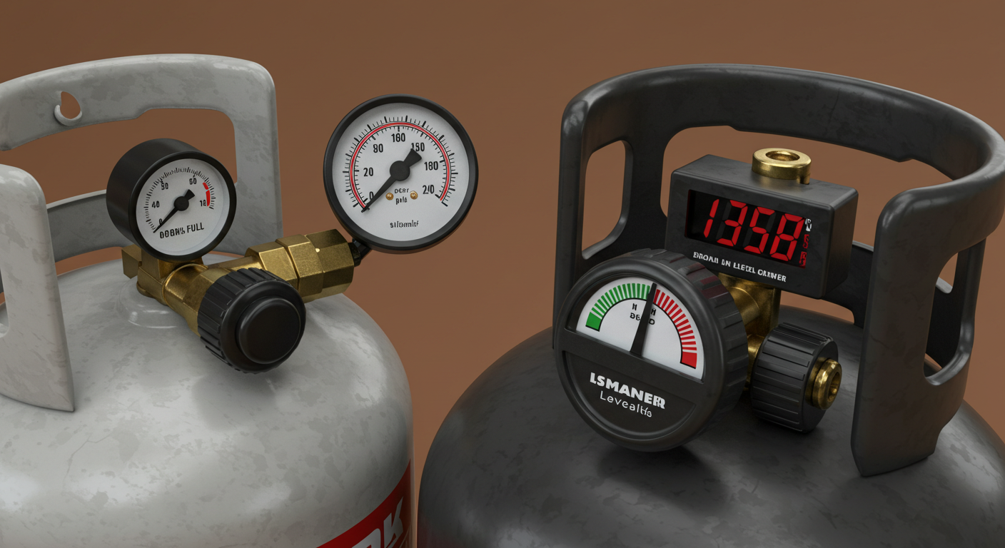 BBQ Propane Tank Level Indicators