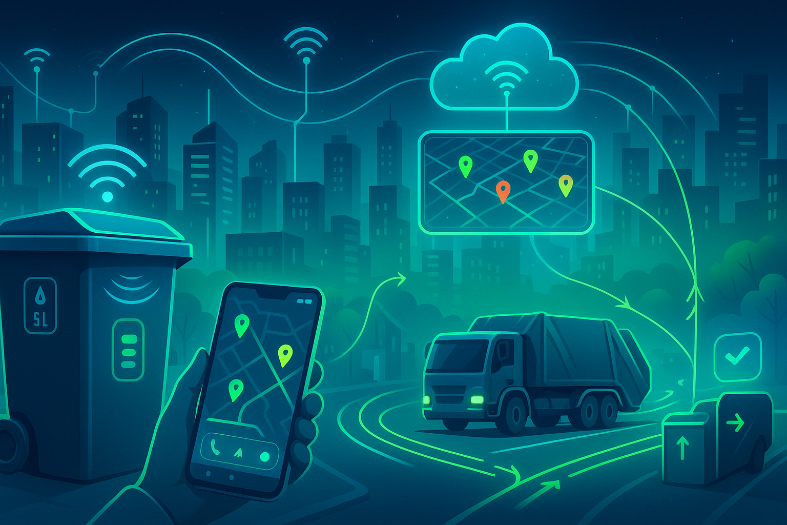 5 Core Technologies of Smart Waste Management