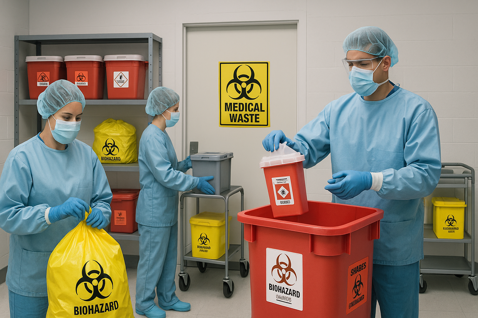 Vorschriften für medizinische Abfälle