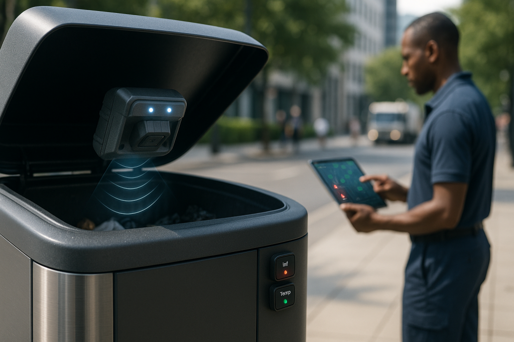 sensor smart bin