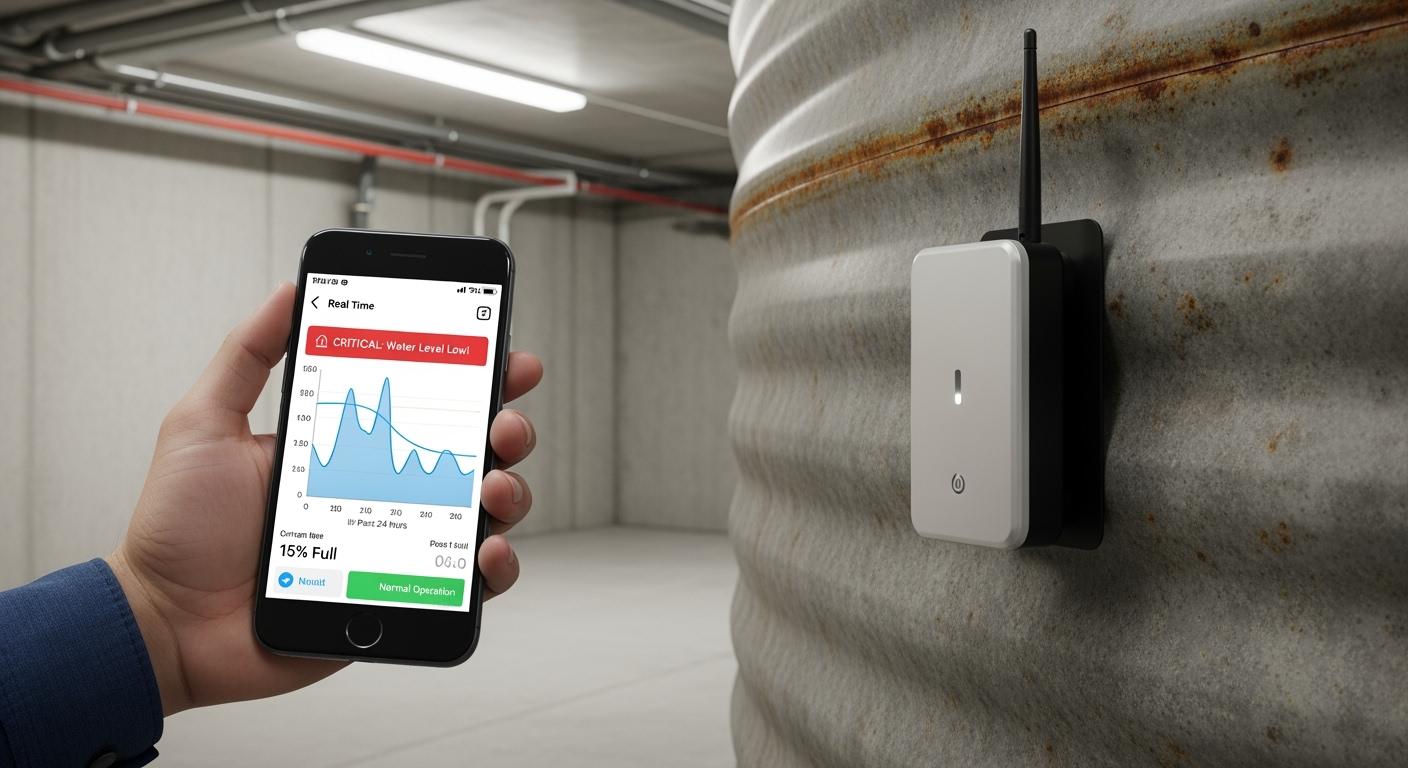 How WiFi Water Sensors Transform Tank Monitoring