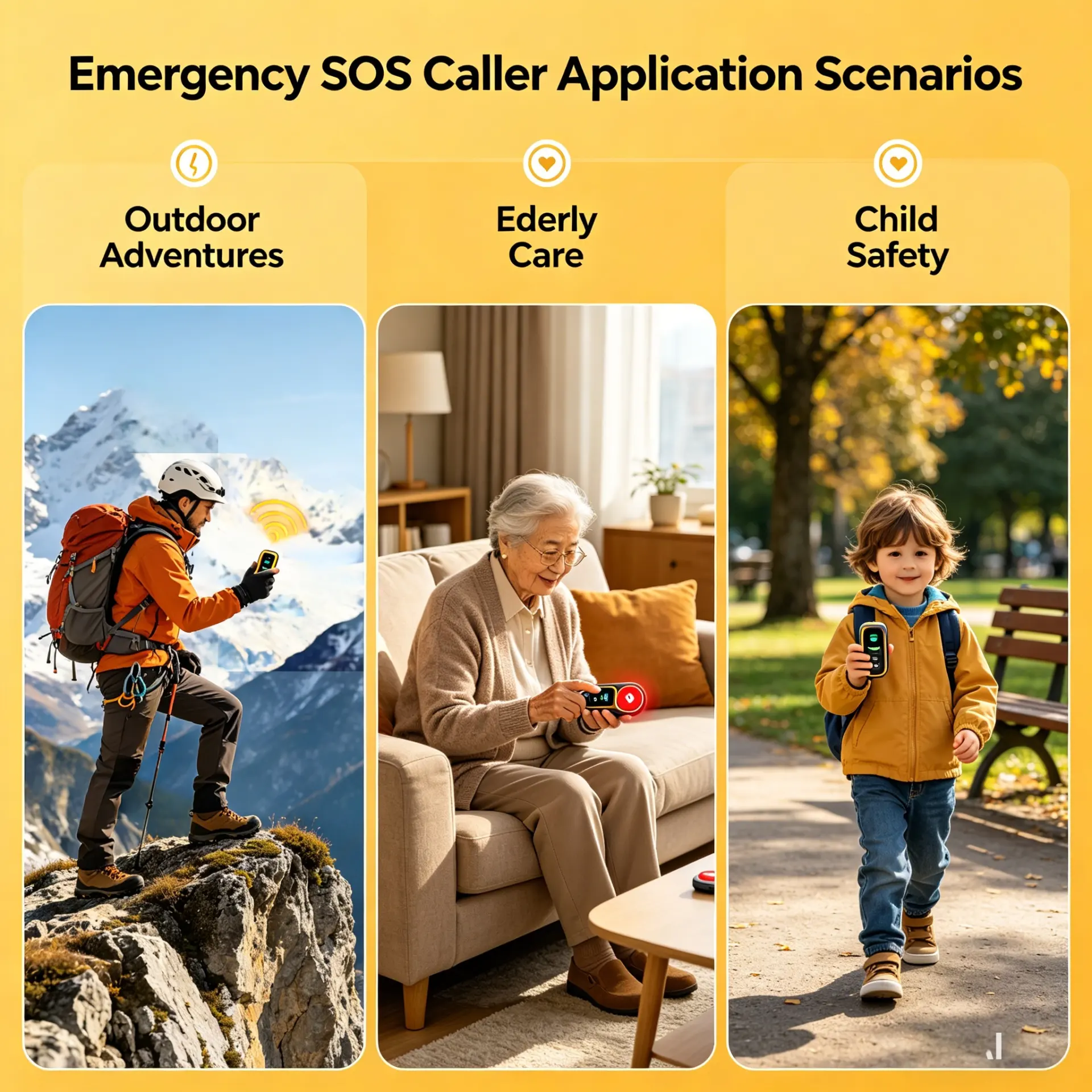 Sos Signaling Device SOS Call Device - Ceshiney
